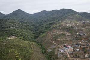 The sanctuary is threatened by deforestation and illegal encroachment.  By PATRICK MEINHARDT (AFP)