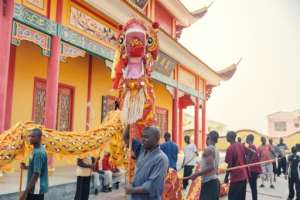 The Shaolin Temple has become one of the most visible symbols of Chinas cultural footprint in Zambia.  By GIANLUIGI GUERCIA (AFP)