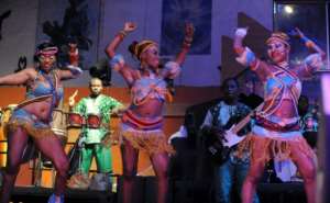The Shrine concert venue is more synonymous with marijuana smoke and gyrating dancers than diplomatic niceties.  By Pius Utomi EKPEI (AFP/File)