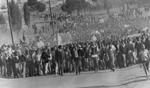 The Soweto uprising ignited a nationwide revolt against white-minority rule.  By Mike MIZLENI (AFP/File)