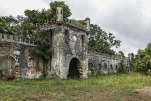 The Sundy plantation, or roca, still has its horse stables and several other buildings.  By Daniel BELOUMOU OLOMO (AFP)