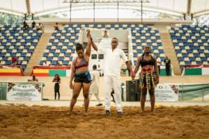 The tournament marked a step forwards for women in the male-dominated sport.  By Light Oriye Tamunotonye (AFP)