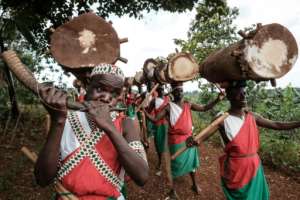 The tradition honoured the eternal rule of the royal family at a time when Burundi was a monarchy.  By Yasuyoshi Chiba (AFP)