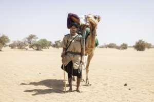 The unit is the modern-day heir to the camel-riding army patrols of the colonial period under France.  By PATRICK MEINHARDT (AFP)