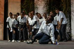 The Wole Soyinka Theatre draws audiences from across Nigeria and beyond.  By Light Oriye Tamunotonye (AFP)