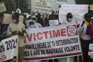 The younger Deby is more tolerant towards protests, say some commentators. By Djimet WICHE (AFP)