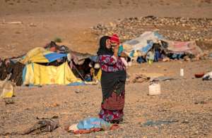 This year has seen Moroccos worst drought in four decades.  By FADEL SENNA (AFP)