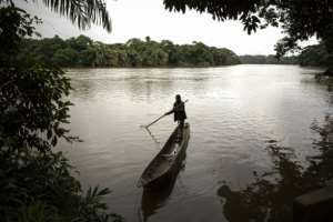 Tiwai island, in the Moa river, is Sierra Leones first entry on the UNESCO Heritage Site list.  By Saidu BAH (AFP)