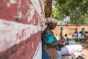 Togovilles barter market survives due to a will to respect tradition but also out of necessity -- about half of Togos nearly eight million people live below the poverty line.  By Yanick Folly (AFP)