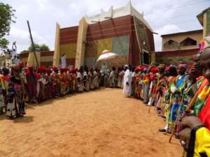 Traditional rulers have no constitutional power in Nigeria but they wield enormous influence.  By AMINU ABUBAKAR (AFP)