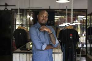 Tshepo Mohlala was mocked for wearing skinny jeans before they were popular.  By OLYMPIA DE MAISMONT (AFP)