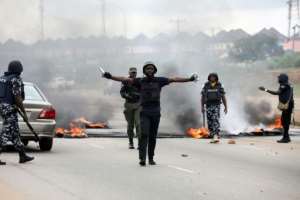 Twelve people were killed in xenophobic attacks in and around Johannesburg last week.  By KOLA SULAIMON (AFP/File)