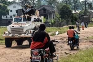 UN peacekeepers operating in eastern DR Congo have also been targeted by the ADF militia.  By Alain WANDIMOYI (AFP)