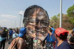 Unofficial tallies carried by local media showed Mutharika, known by his supporters as father, had a strong lead.  By Amos GUMULIRA (AFP)