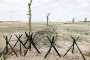 US funds help UNMAS provide education for rural farmers and displaced persons on how to detect mines, IEDs and unexploded ordnance.  By Joris Bolomey (AFP/File)