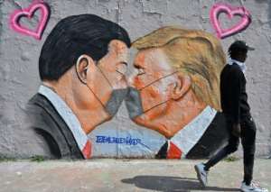 US President Donald Trump said he was in no mood to speak to Chinese leader Xi Jinping.  By John MACDOUGALL (AFP)