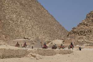 Visitor numbers to Egypt plunged after the 2011 revolt.  By FETHI BELAID (AFP/File)