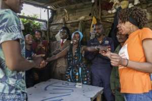 Wanjira Wanjiru says constant organising is needed to address Kenyas problems.  By Tony KARUMBA (AFP)