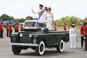 William and Kates visit to the Caribbean was criticised as smacking of colonialism.  By Ricardo Makyn (AFP)