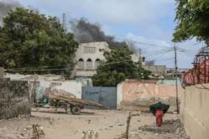 Witnesses said there were many people at the popular location when the explosion occurred, describing how gunmen then stormed the area.  By Hassan Ali ELMI (AFP)