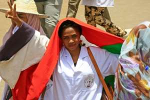 Women have played a leading role in the months of protests that led to the end of Bashir's 30-year rule. By Ashraf SHAZLY (AFP)