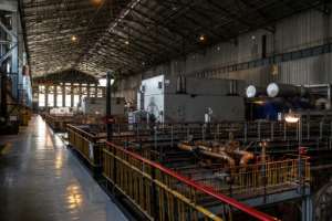 Workers are to be reskilled and the plants infrastructure, including its massive cooling towers, repurposed.  By PAUL BOTES (AFP)