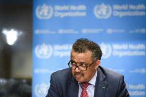 World Health Organization (WHO) Director General Tedros Adhanom Ghebreyesus: We will not rest until the outbreak is finished.  By Fabrice COFFRINI (AFP)