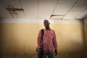 Zacharia, a refugee who has won a grant to study at a local university, says that as time passes, one of the biggest tasks is to remind people of the atrocities of Darfur. By Amaury HAUCHARD (AFP)