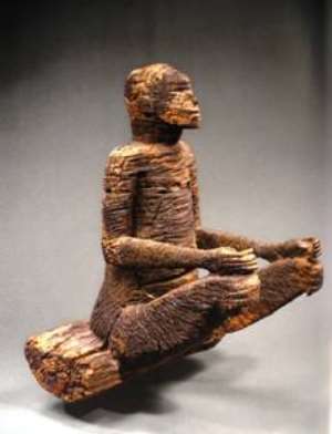 Ancestor figure, Muse du Quai Branly, Paris, France.