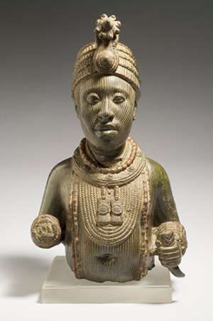 Torso of a king, Wunmonije Compound, Ife,   National Commission for Museums and Monuments Nigeria.