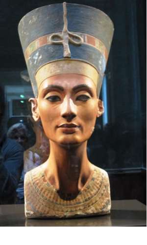 Nefertiti, Egypt, now in Neues Museum, Berlin, Germany