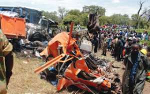 Zambias worst accident scene