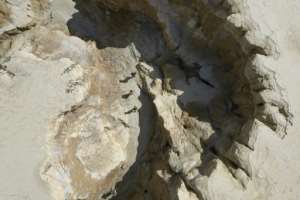 A bird's-eye view of an abandoned mine at Soweto. By GUILLEM SARTORIO AFP