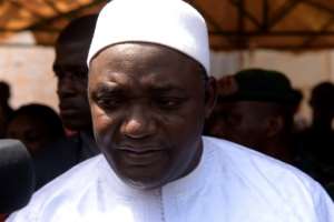 Adama Barrow's surprise election win in 2016 triggered Jammeh's downfall. By SEYLLOU AFP