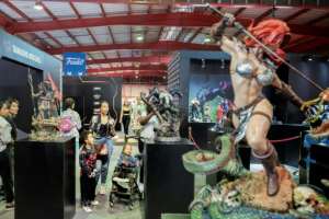 Africa's third edition of the comic convention is being staged at the national recreation centre, south of the economic hub Johannesburg. By LUCA SOLA AFP