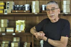 Agronomist Claudio Corallo's background is in coffee, but he saw potential for Sao Tome in the growing market for top-quality chocolate. By Adrien Marotte AFP