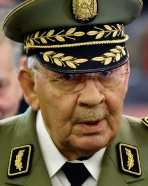 Armed forces chief of staff Ahmed Gaid Salah had become Algeria's de facto strongman after president Abdelaziz Bouteflika's resignation in April. By RYAD KRAMDI AFPFile