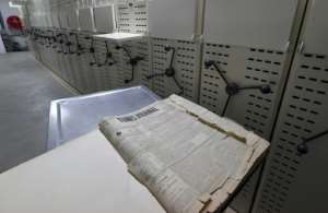 As part of a campaign to preserve the country's archives, library staff have been working to digitise hundreds of thousands of editions of newspapers and periodicals. By Fethi Belaid AFP