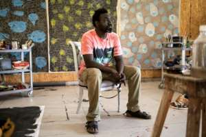 Ba wants to 'make Africa an essential place for art'. By JOHN WESSELS AFP