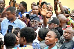 Babajide Sanwo-Olu, Lagos governor and ruling All Progressives Congress APC candidate, is seeking re-election. By PIUS UTOMI EKPEI AFP