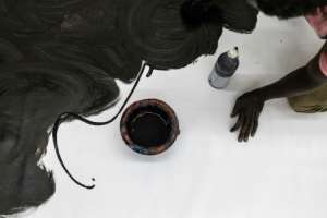 Ba's works are highly sought after by collectors. By JOHN WESSELS AFP
