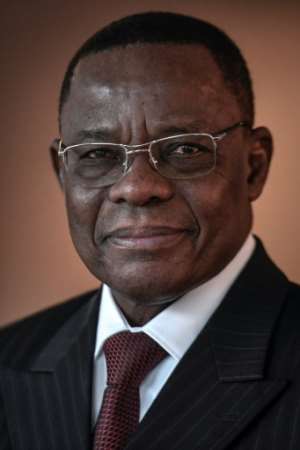 Boycott: Opposition leader Maurice Kamto. By STEPHANE DE SAKUTIN AFP