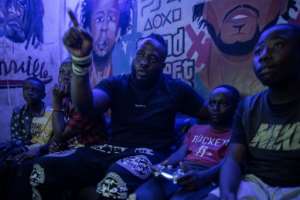 Brian Diang'a hopes to see video gaming 'explode in Africa'. By Tony KARUMBA AFP