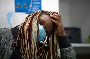Cameroonian Merline was forced into an abusive marriage with a 45-year-old man when she was 15. By ANDER GILLENEA AFP