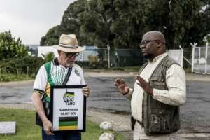 Critic: Veteran ANC member Carl Niehaus. By Marco Longari AFP