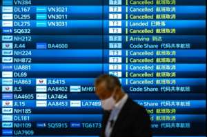 Dozens of countries have announced travel restrictions against WHO advice. By Philip FONG AFP