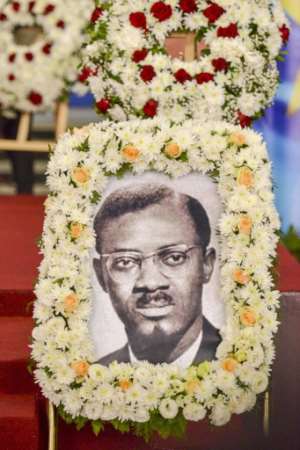 DR Congo declared four days of national mourning for the return of Lumumba's remains. By Arsene Mpiana AFP
