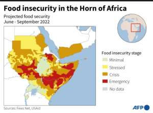 Drought and hunger in the Horn of Africa. By AFP
