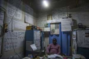 Fiat lux: Thanks to Nkosi's gadget, a primary school now has electric light. By AMOS GUMULIRA AFP