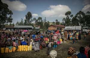 Fighting between M23 rebels and Congolese soldiers has caused many people to flee their homes in the eastern Democratic Republic of Congo. By Aubin Mukoni AFP